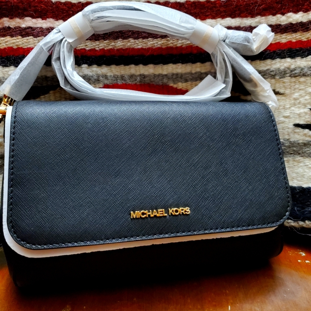 Medium Saffiano Leather Convertible Bag